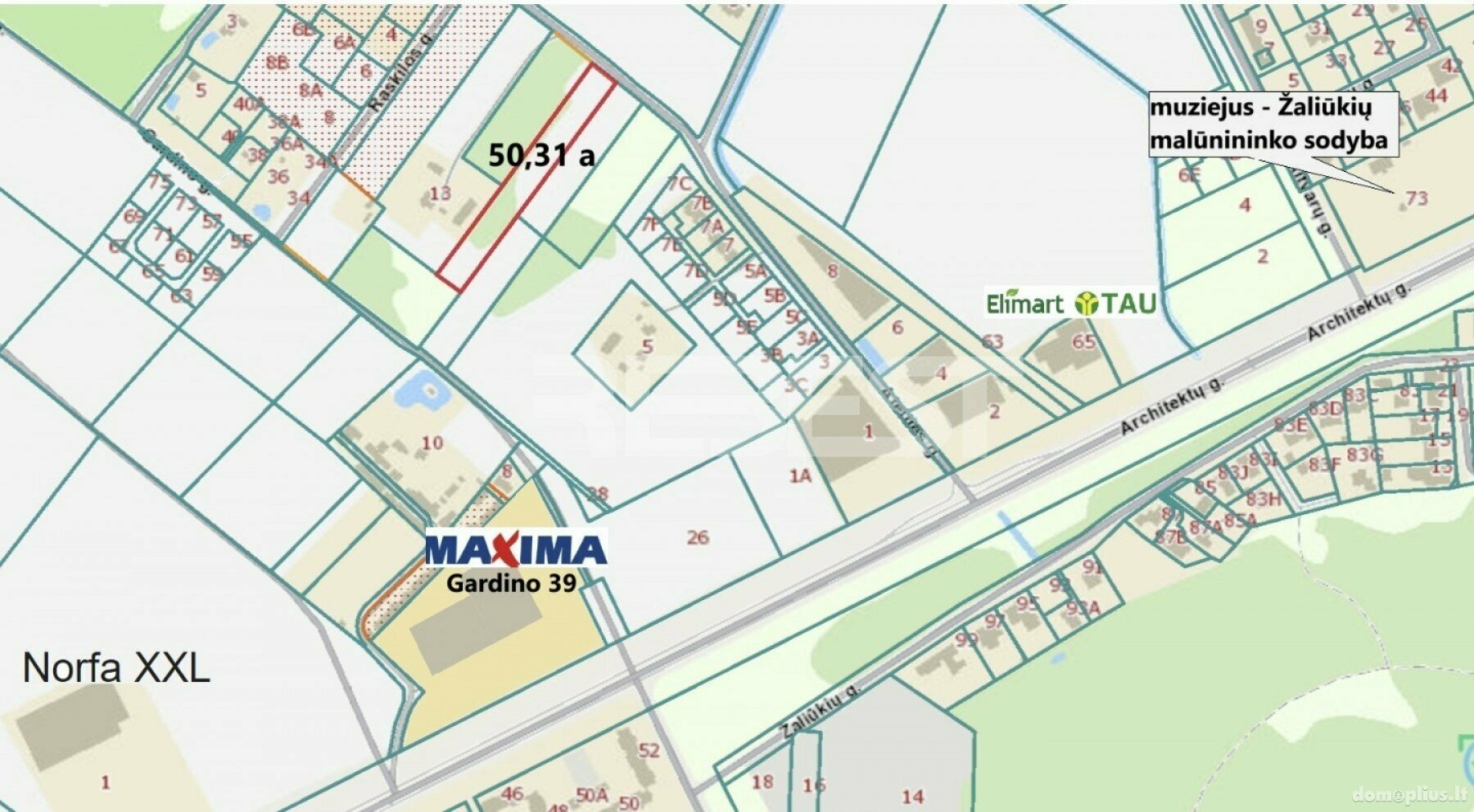 Parduodamas sklypas Šiaulių rajono sav., Dainos