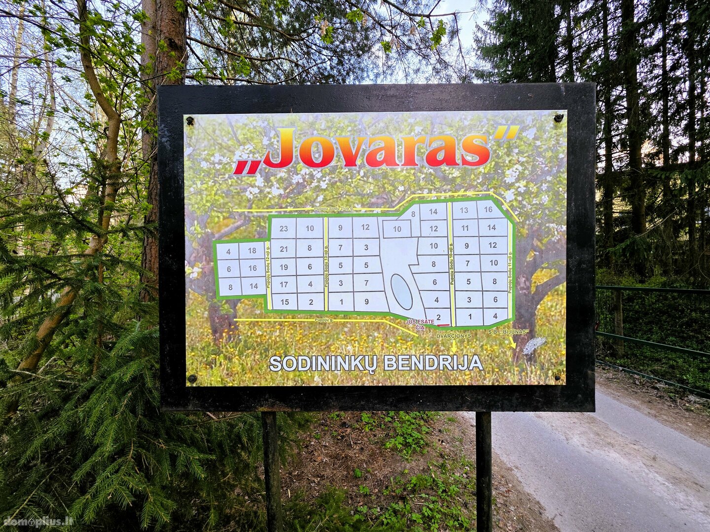 Land for sale Vilniuje, Antakalnyje, Pupojų Sodų 12-oji g.
