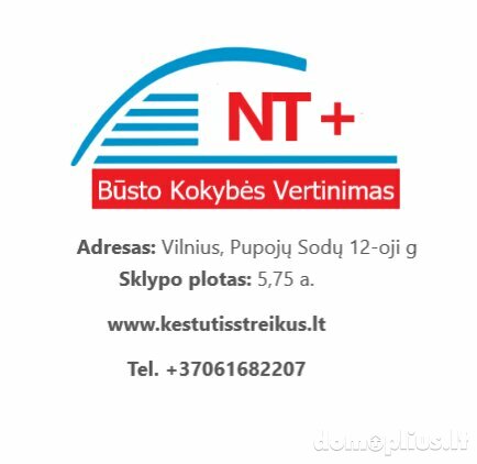 Land for sale Vilniuje, Antakalnyje, Pupojų Sodų 12-oji g.