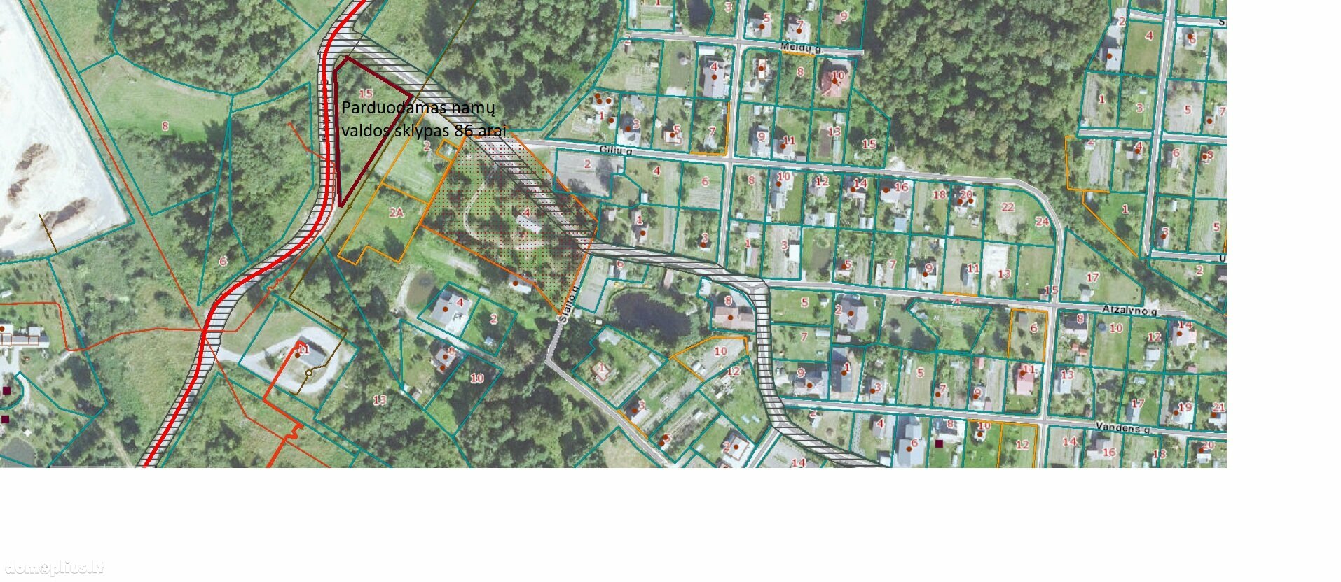 Parduodamas sklypas Radviliškio rajono sav., Radviliškyje, Sodininkų g.