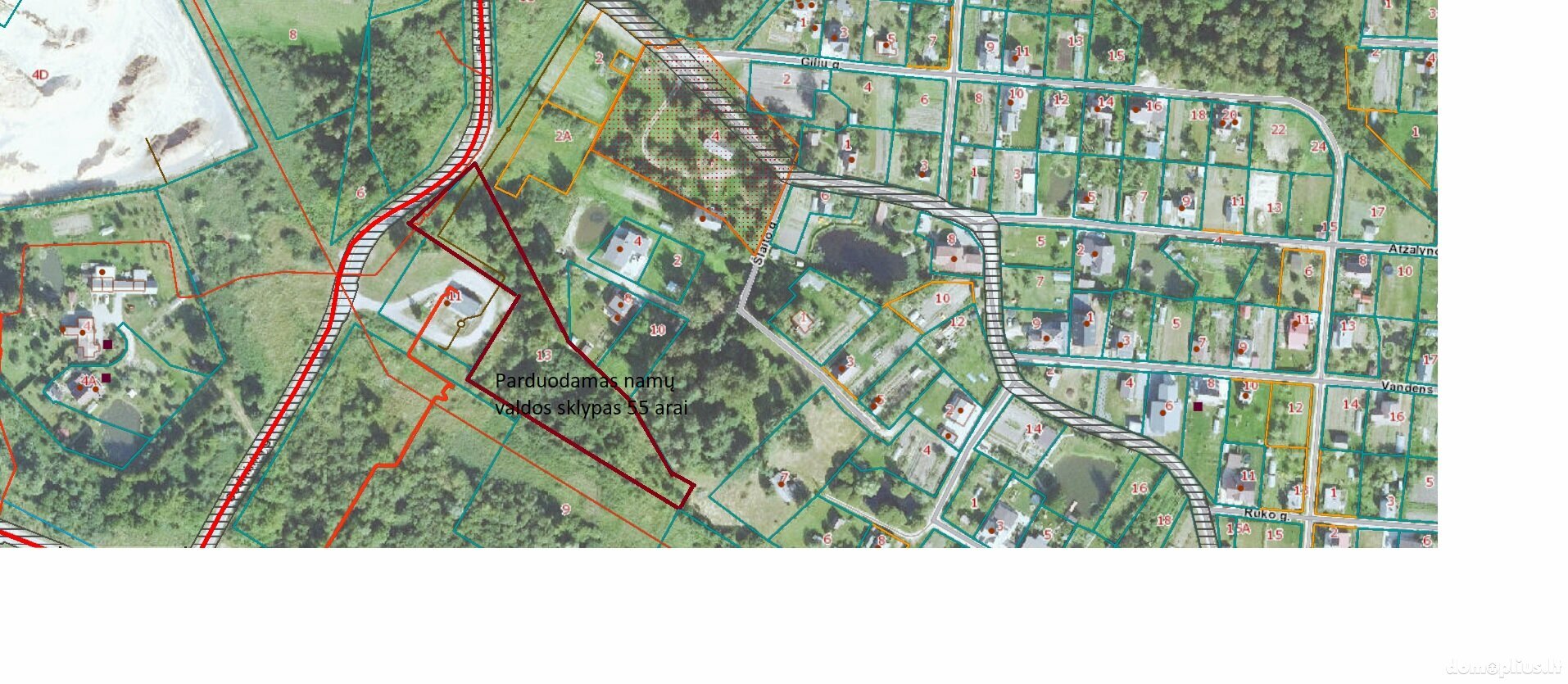 Parduodamas sklypas Radviliškio rajono sav., Radviliškyje, Sodininkų g.