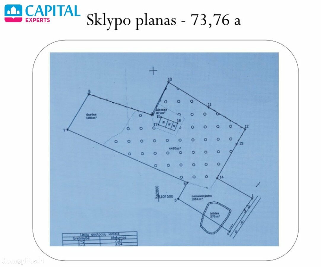 Parduodamas sklypas Širvintų rajono sav., Verbiliškiuose