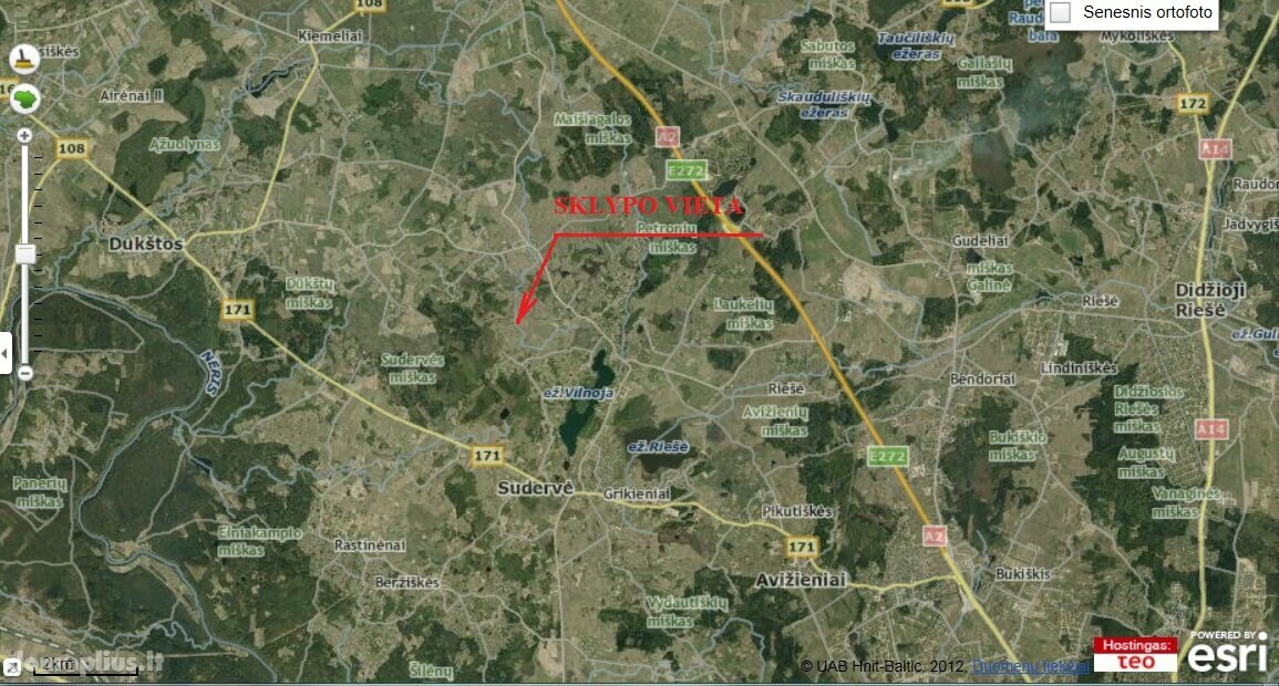 Parduodamas sklypas Vilniaus rajono sav., Brinkiškėse