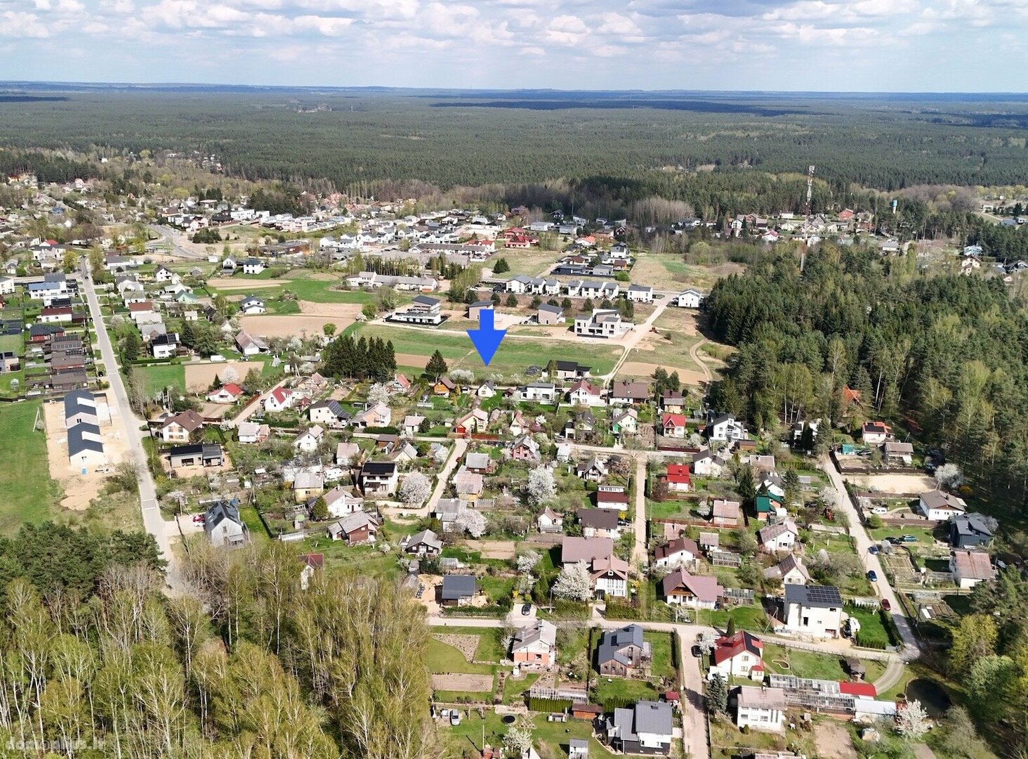 Parduodamas sklypas Vilniuje, Balsiuose, Toleikių g.