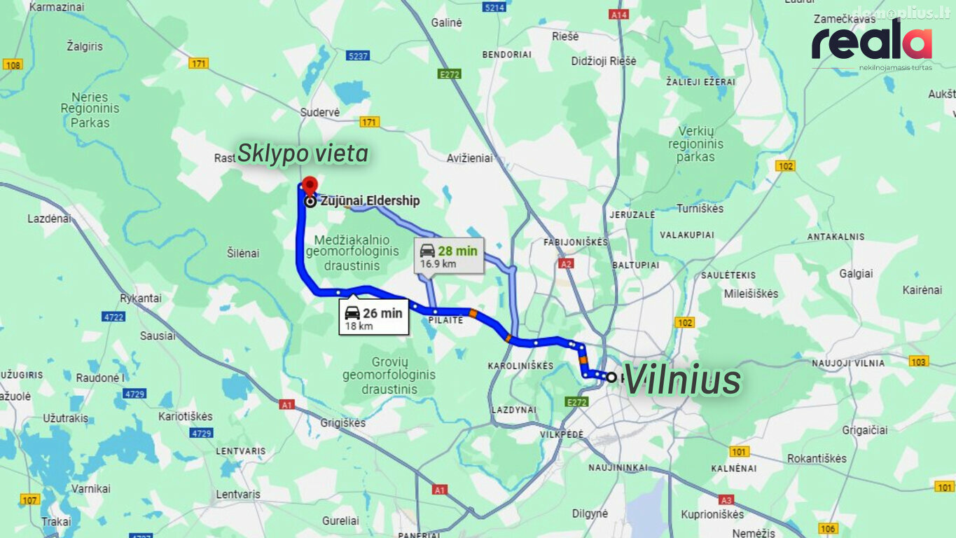 Участок Vilniaus rajono sav.