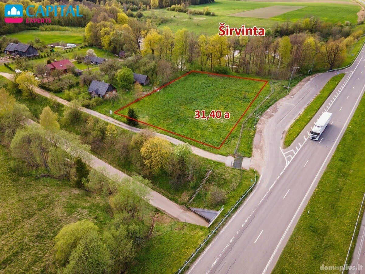 Parduodamas sklypas Širvintų rajono sav., Varanavoje