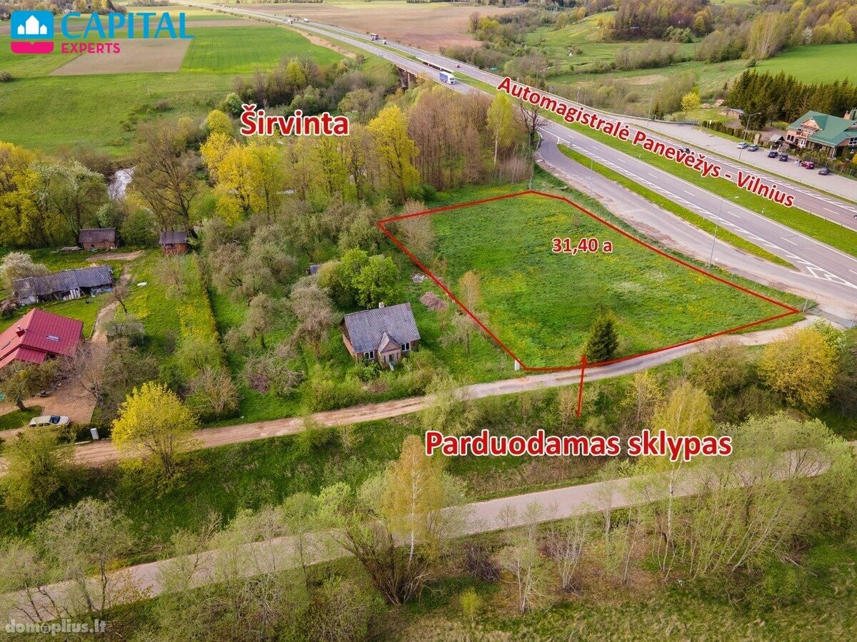 Parduodamas sklypas Širvintų rajono sav., Varanavoje