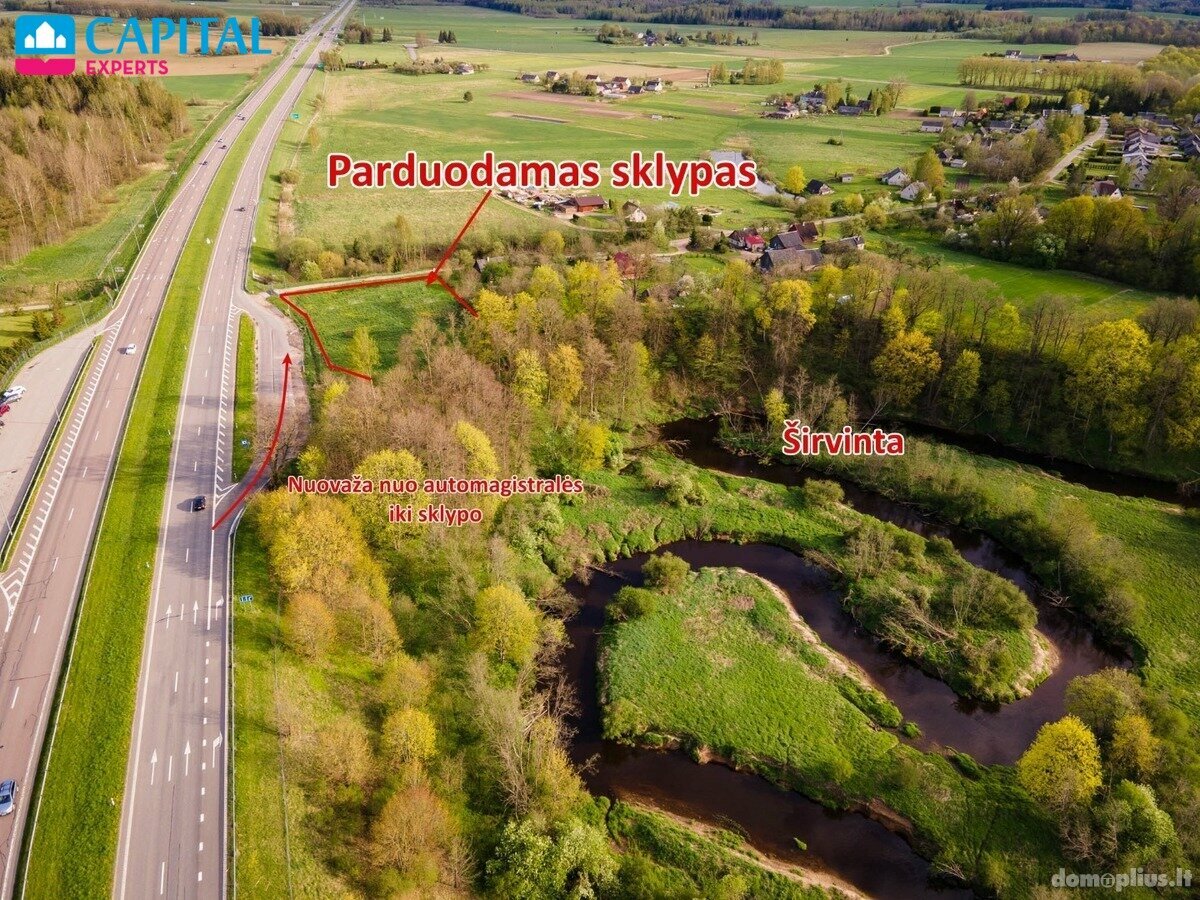 Parduodamas sklypas Širvintų rajono sav., Varanavoje