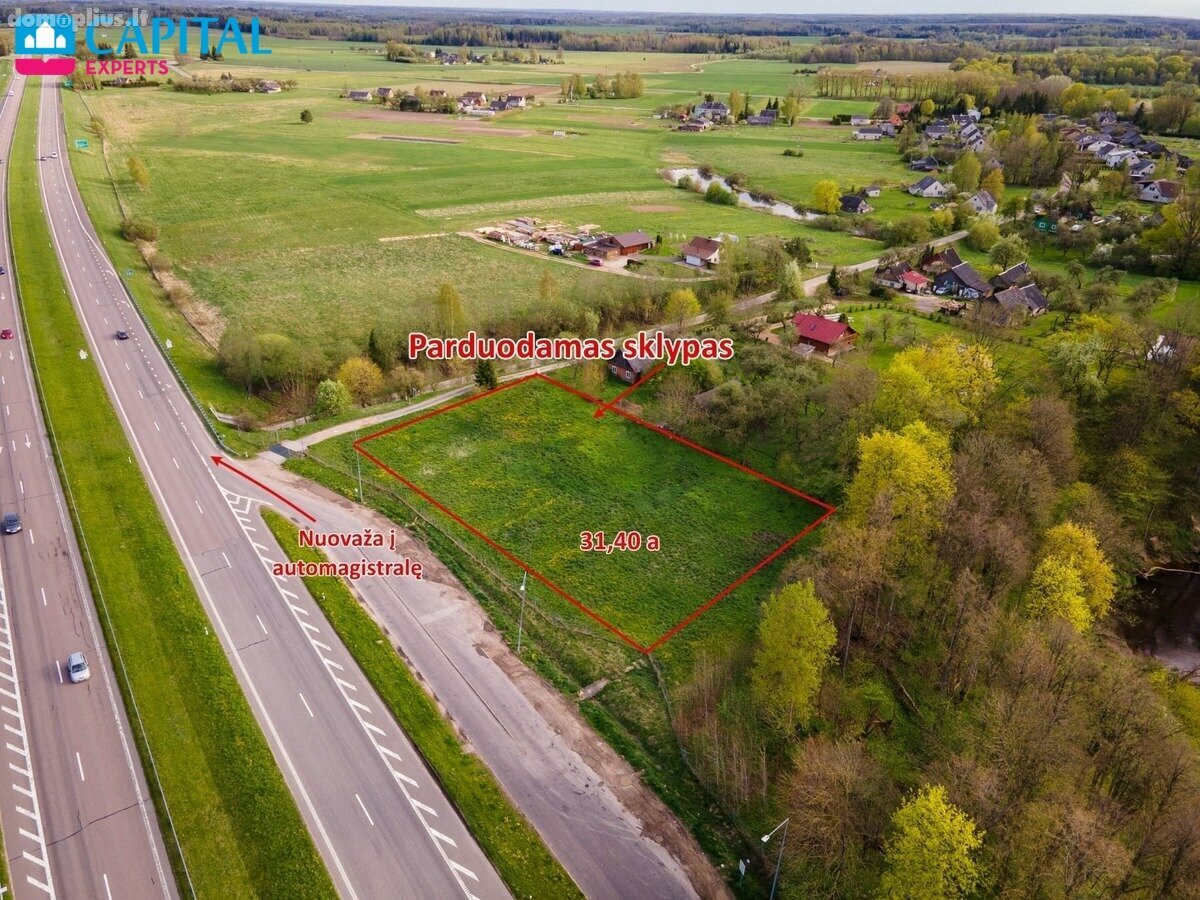 Parduodamas sklypas Širvintų rajono sav., Varanavoje