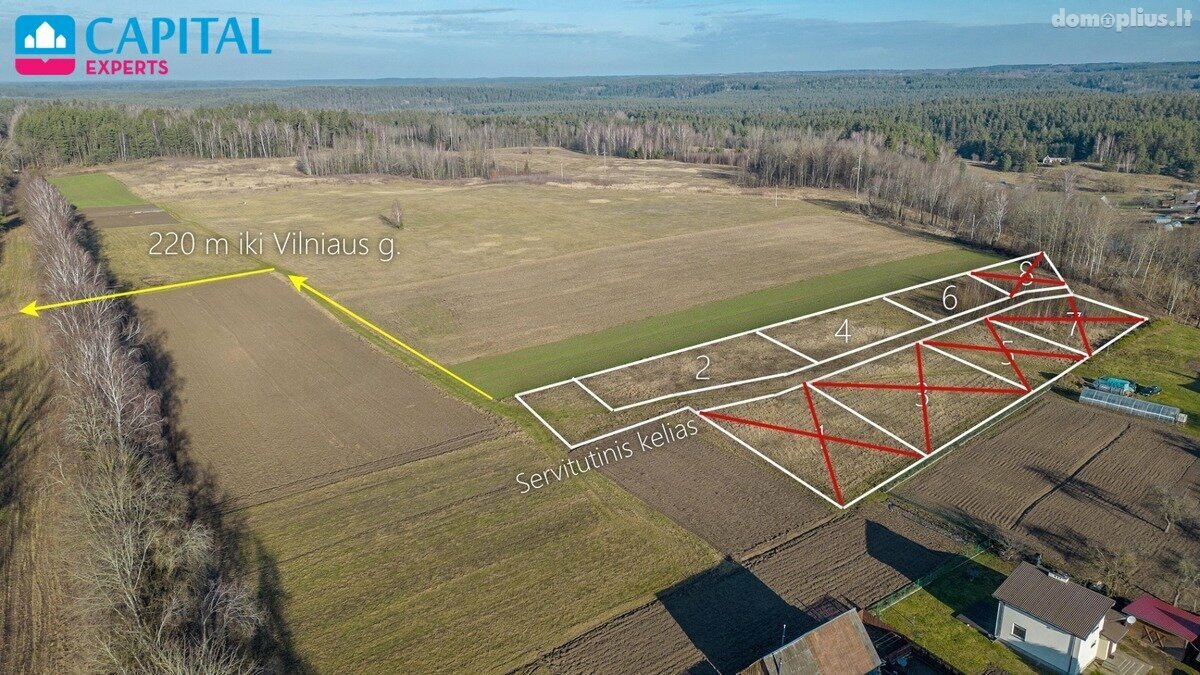 Land for sale Trakų rajono sav., Rykantuose