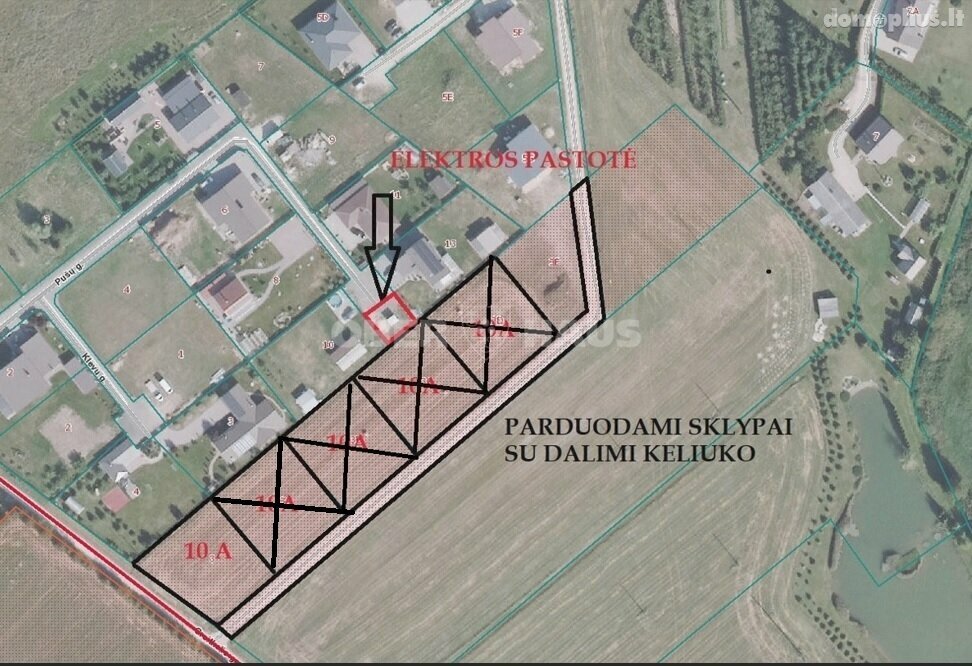 Parduodamas sklypas Šiaulių rajono sav., Bubiuose