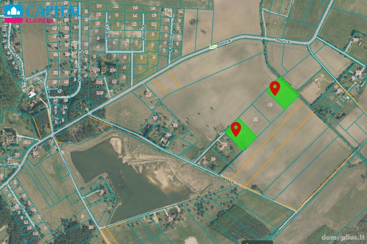Land for sale Klaipėdos rajono sav., Kisiniuose