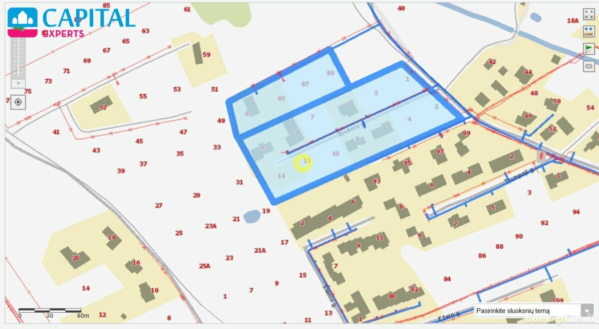 Parduodamas sklypas Vilniaus rajono sav., Gilužiuose