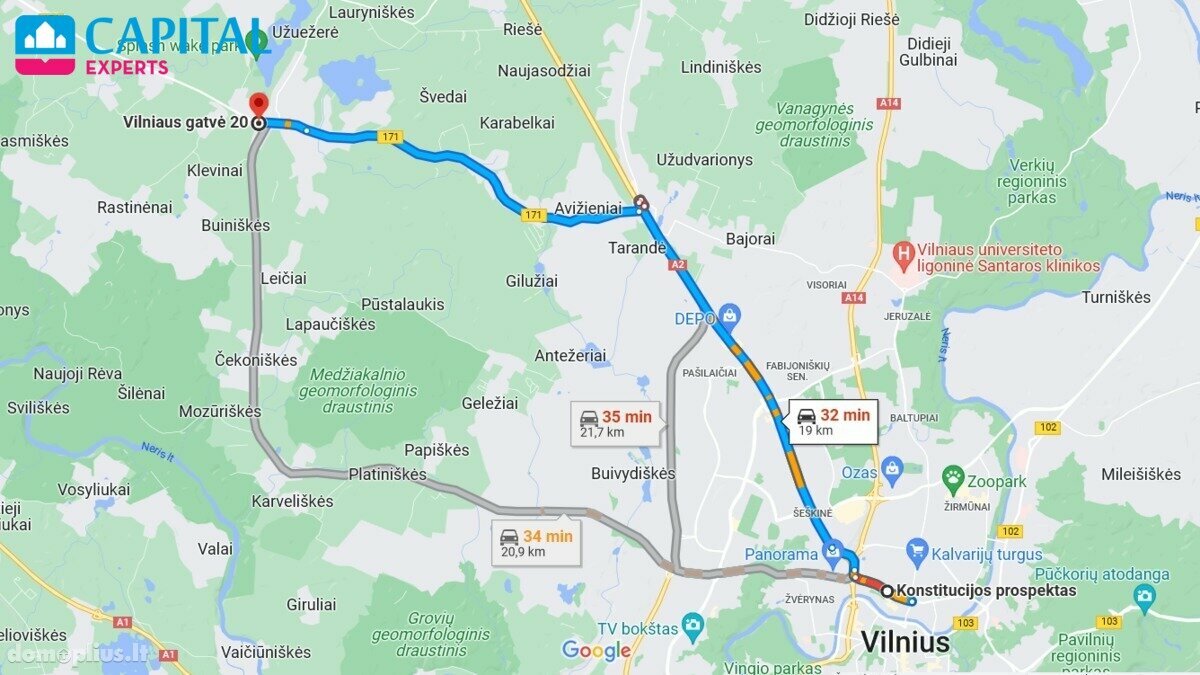 Land for sale Vilniaus rajono sav., Sudervėje