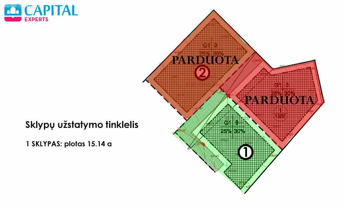 Land for sale Vilniaus rajono sav., Nemenčinėje, Bažnyčios g.
