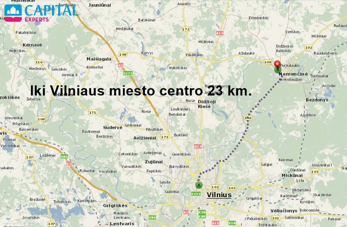 Land for sale Vilniaus rajono sav., Nemenčinėje, Bažnyčios g.