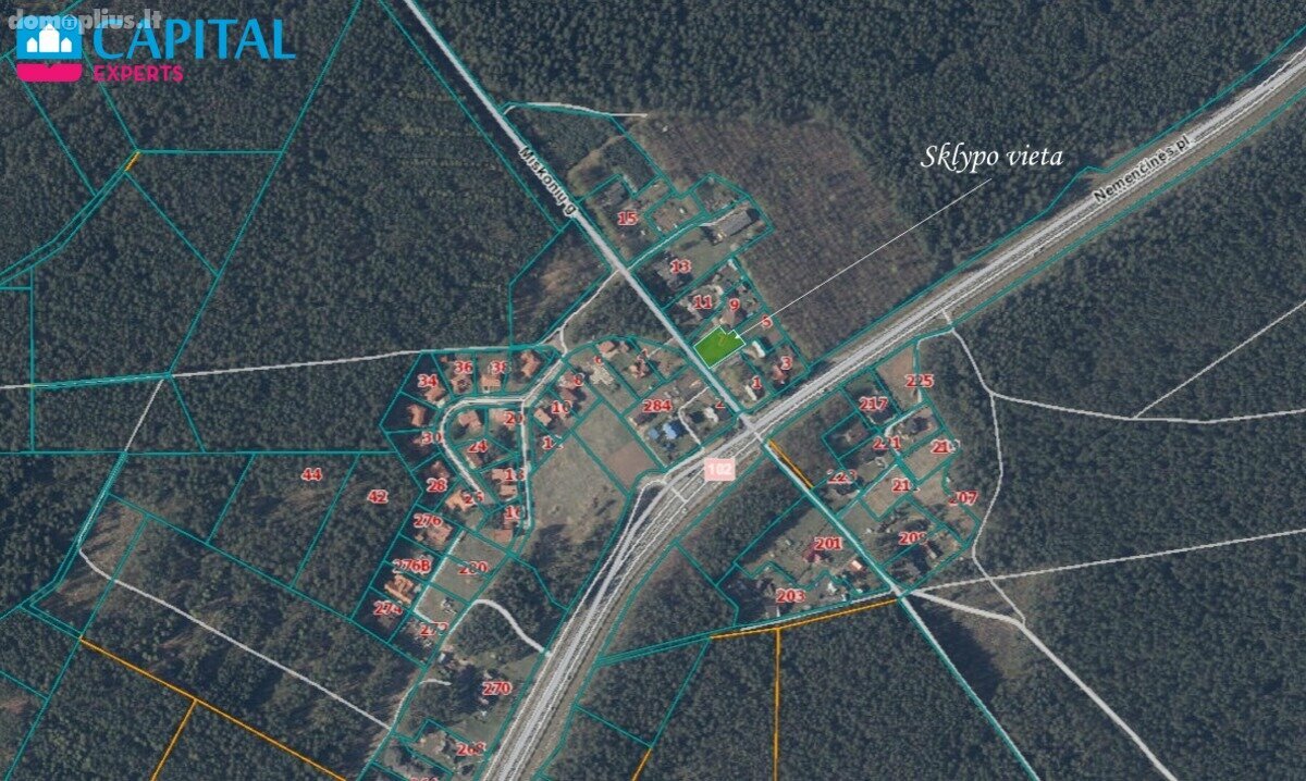 Parduodamas sklypas Vilniaus rajono sav., Miškonyse