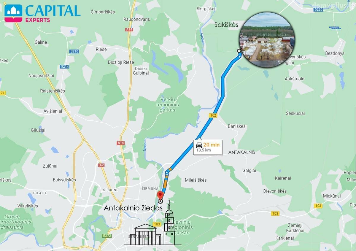 Parduodamas sklypas Vilniaus rajono sav., Miškonyse