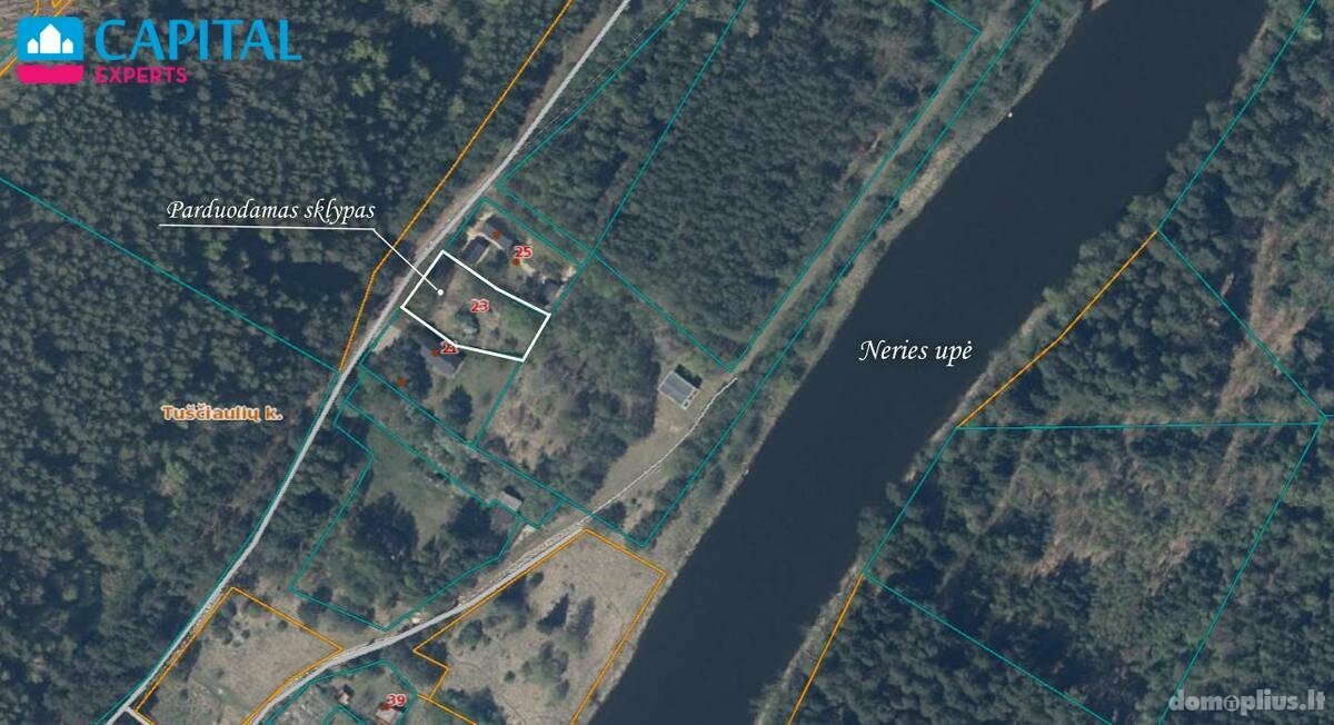 Land for sale Vilniaus rajono sav., Tuščiauliuose