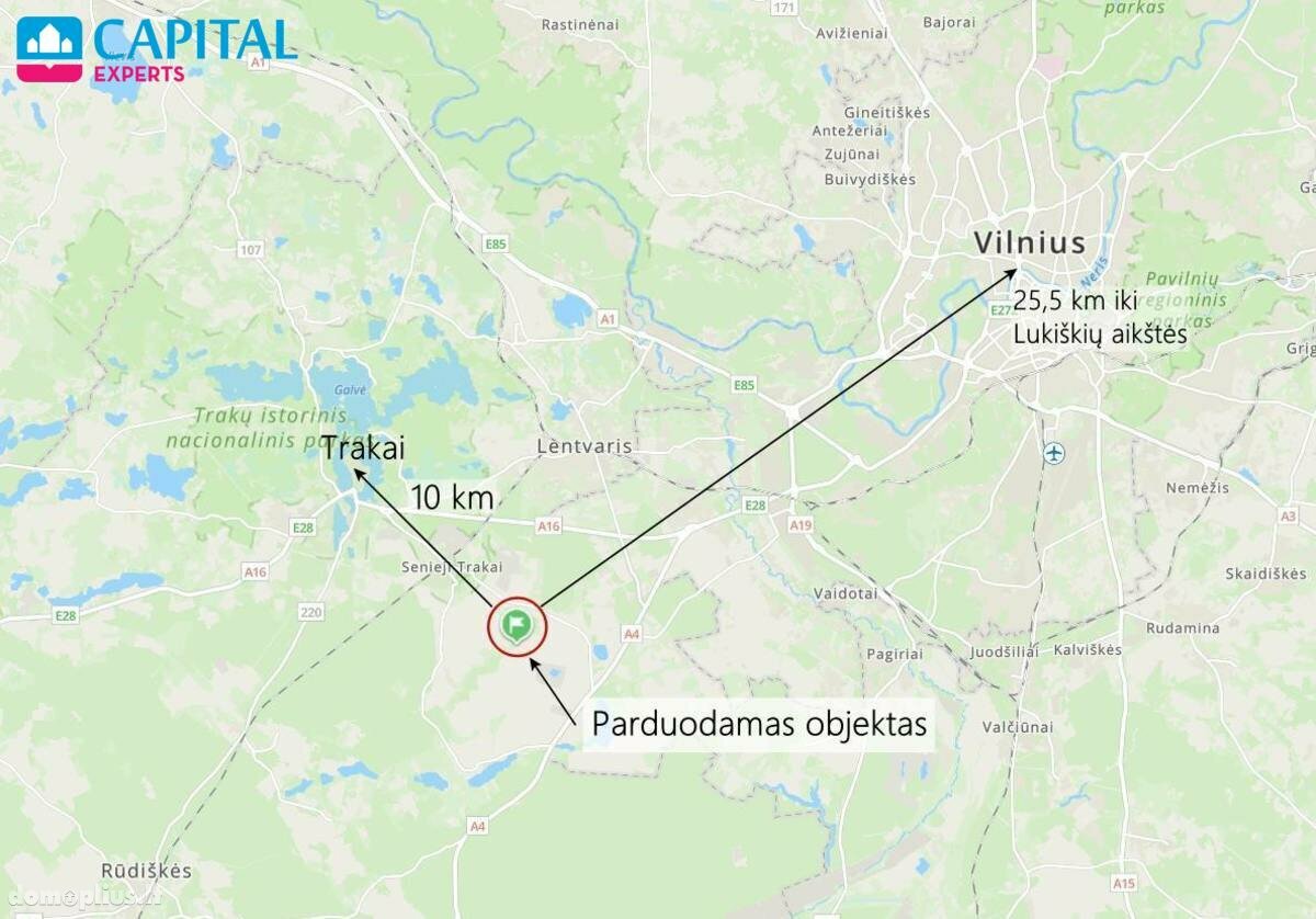 Parduodamas sklypas Trakų rajono sav., Bedugnėje