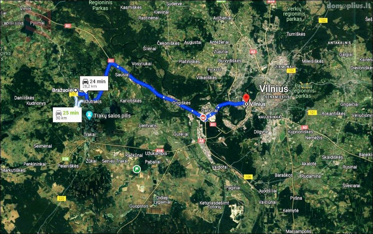 Land for sale Trakų rajono sav., Bražuolėje, Bokšto g.
