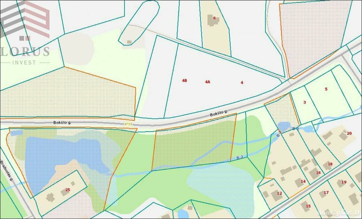 Land for sale Trakų rajono sav., Bražuolėje, Bokšto g.