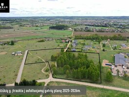 Parduodamas sklypas Vilniuje, Liepkalnyje, Katiliškių g.
