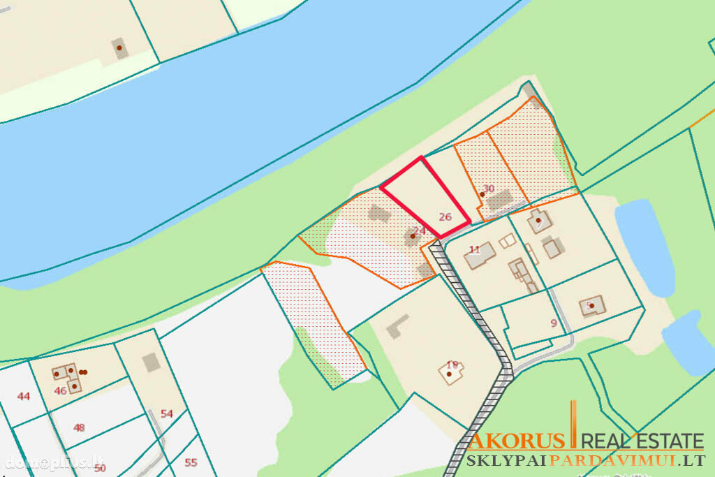 Parduodamas sklypas Vilnius, Neravuose, Spyglių g.