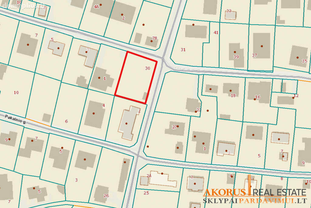 Land for sale Vilniuje, Visoriuose