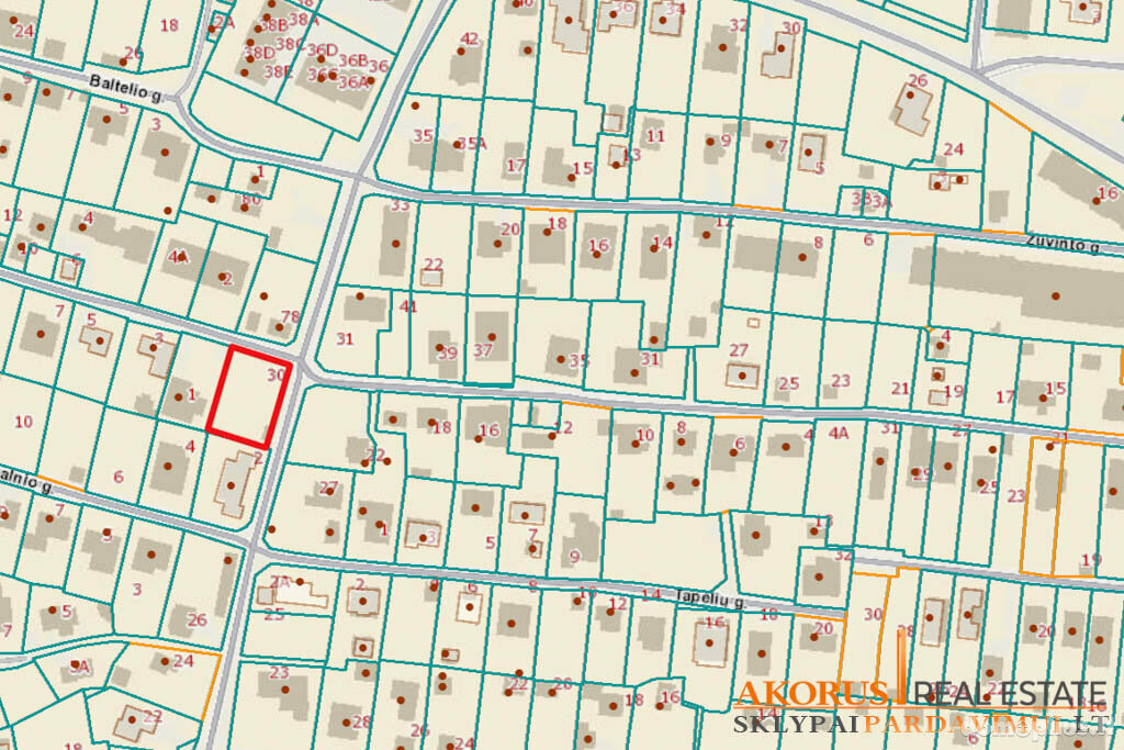 Land for sale Vilniuje, Visoriuose