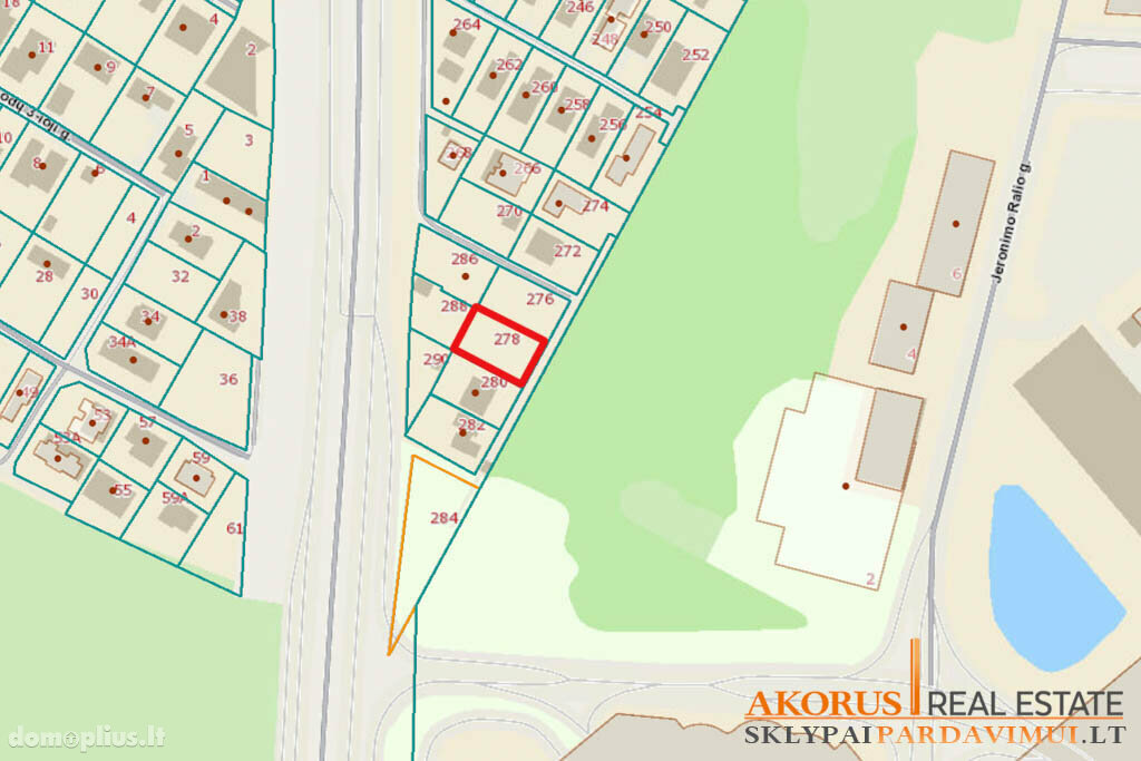 Land for sale Vilniuje, Baltupiuose, Kolektyvo g.