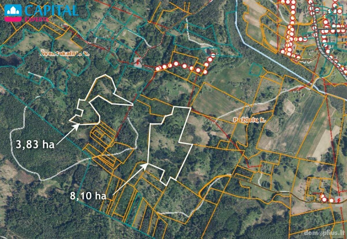 Land for sale Širvintų rajono sav., Šventakalnyje