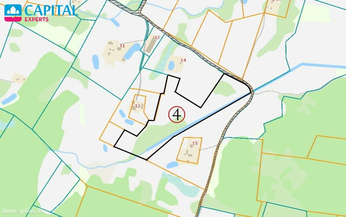 Land for sale Širvintų rajono sav., Šventakalnyje