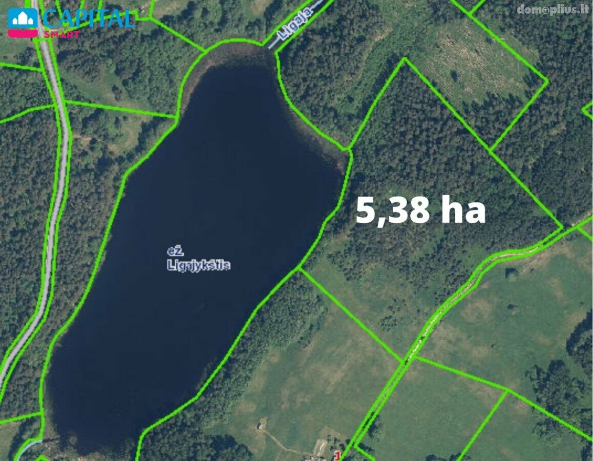 Parduodamas sklypas Zarasų rajono sav., Čepeliškėse
