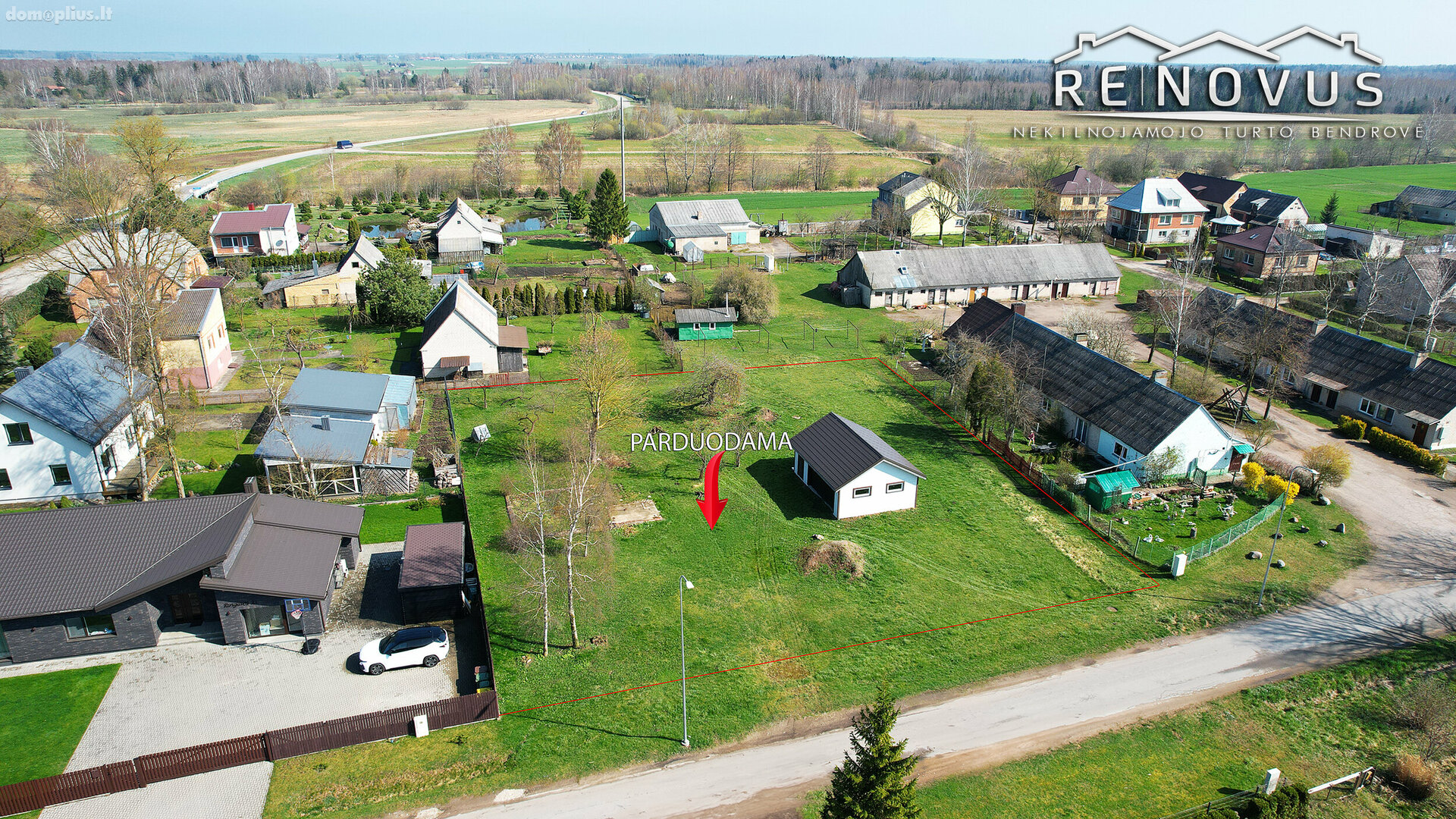 Parduodamas sklypas Šiaulių rajono sav., Kužiuose, Ringuvos g.