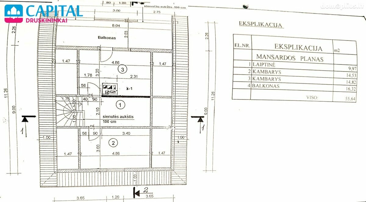 Parduodamas sklypas Lazdijų rajono sav., Beržiniuose