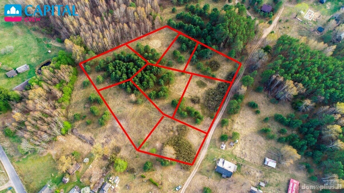 Land for sale Varėnos rajono sav., Marcinkonyse, Grūdos g.