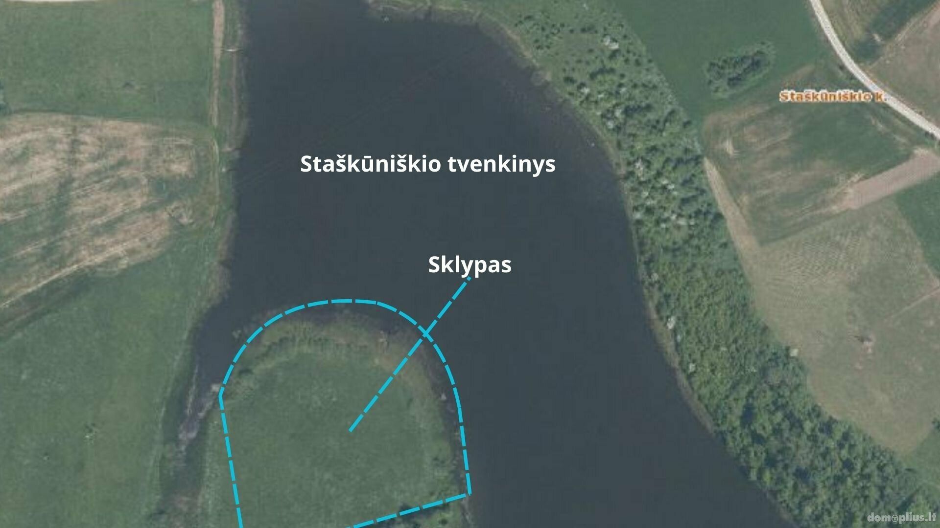 Parduodamas sklypas Anykščių rajono sav., Staškūniškyje