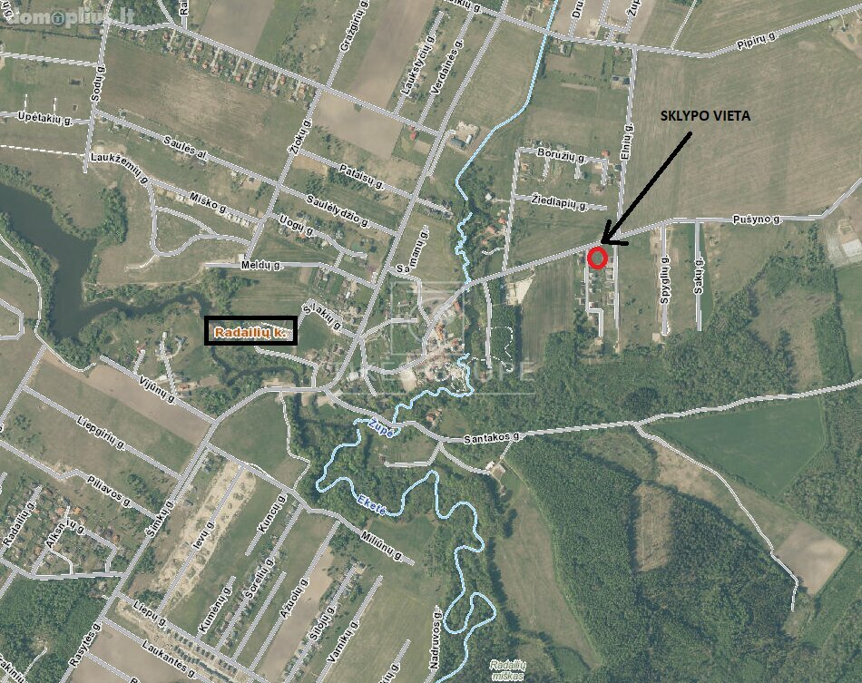 Land for sale Klaipėdos rajono sav., Radailiuose, Pušyno g.