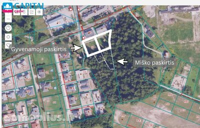 Land for sale Vilniaus rajono sav., Avižieniuose, Perkūno g.