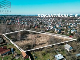 Parduodamas sklypas Vilniuje, Antakalnyje, Rokantiškių g.
