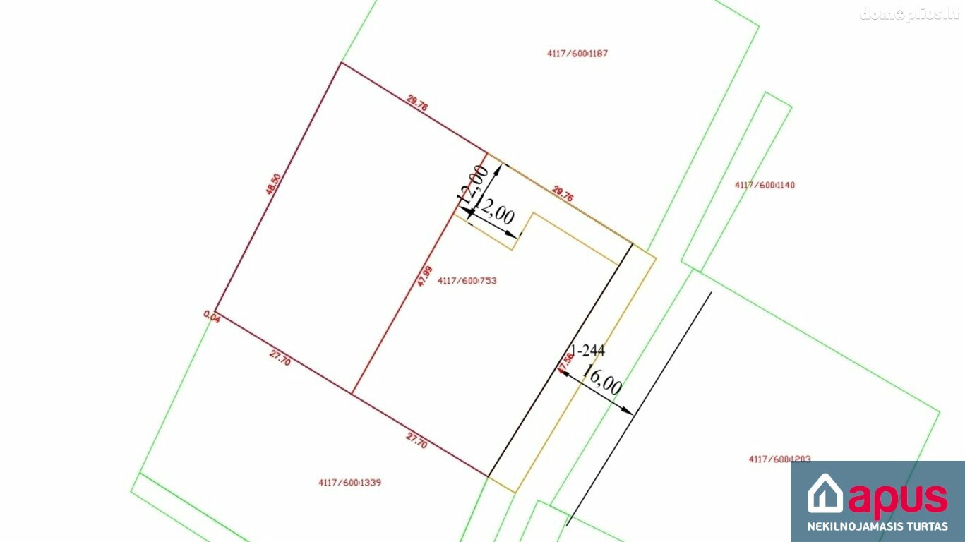 Parduodamas sklypas Vilniaus rajono sav., Didžioji Riešė