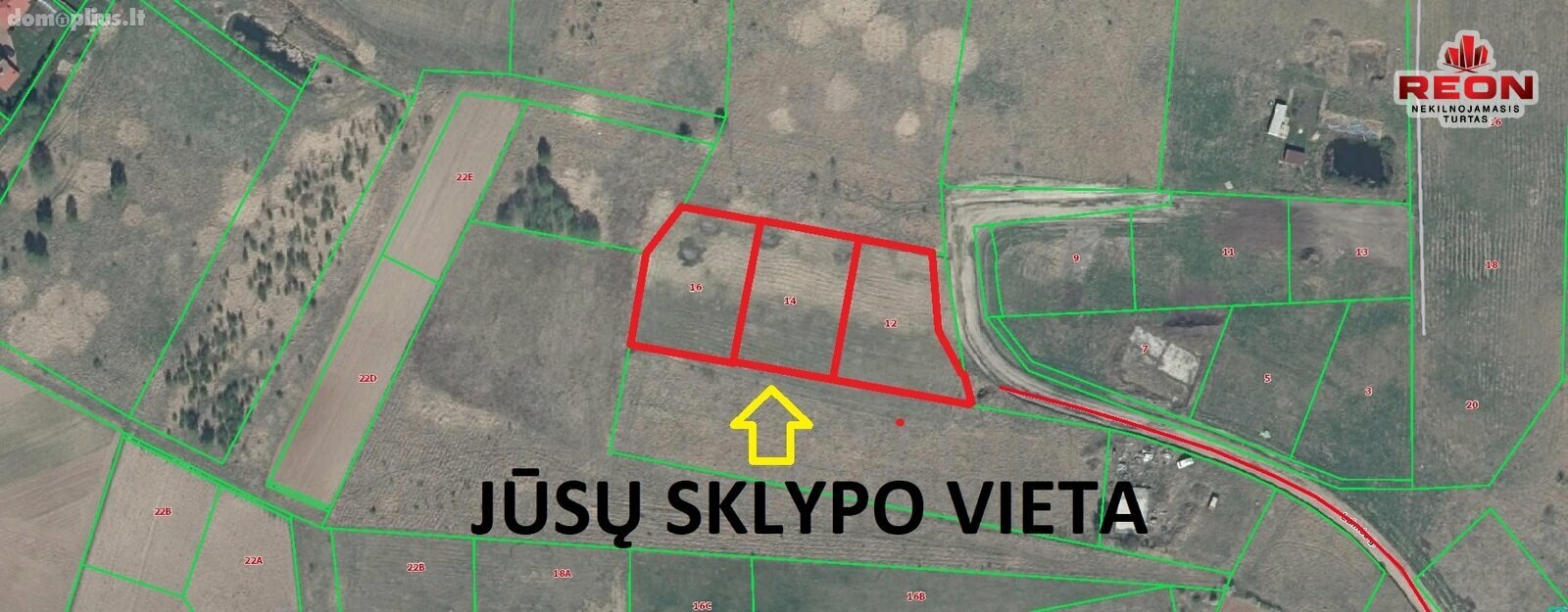Parduodamas sklypas Vilniaus rajono sav., Maišiagaloje, Pievų g.