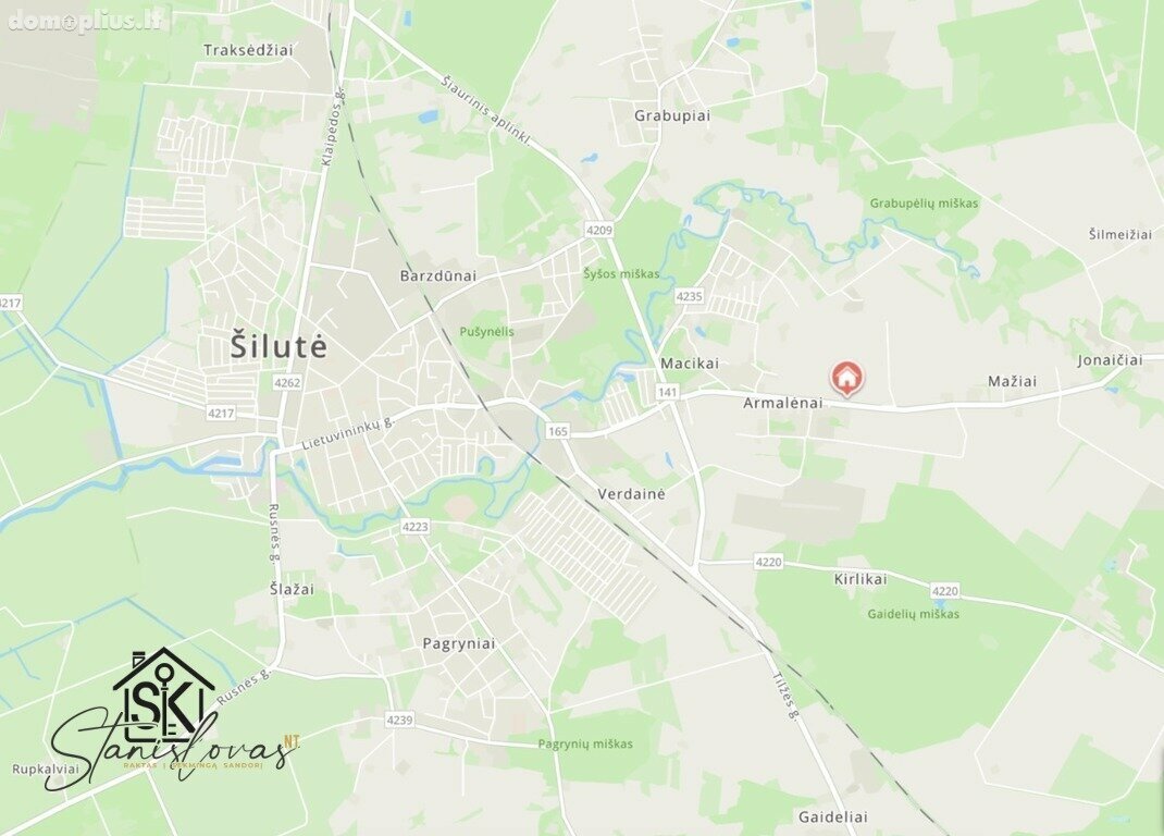 Parduodamas sklypas Šilutės rajono sav., Macikuose