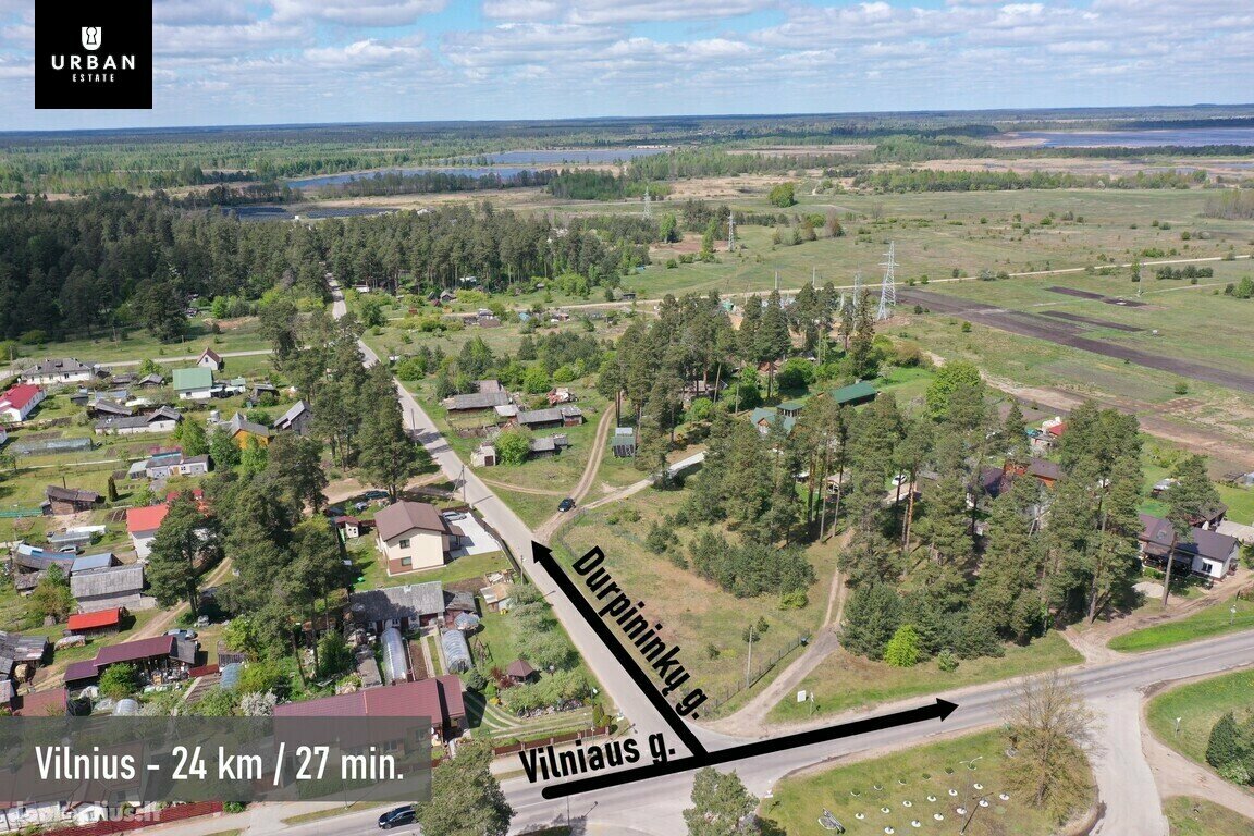 Parduodamas sklypas Vilniuje, Pagiriuose, Baltosios Vokės g.