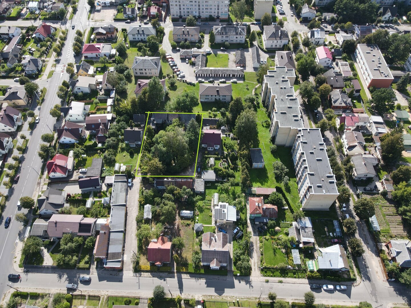 Land for sale Panevėžyje, Centre, Vytauto g.