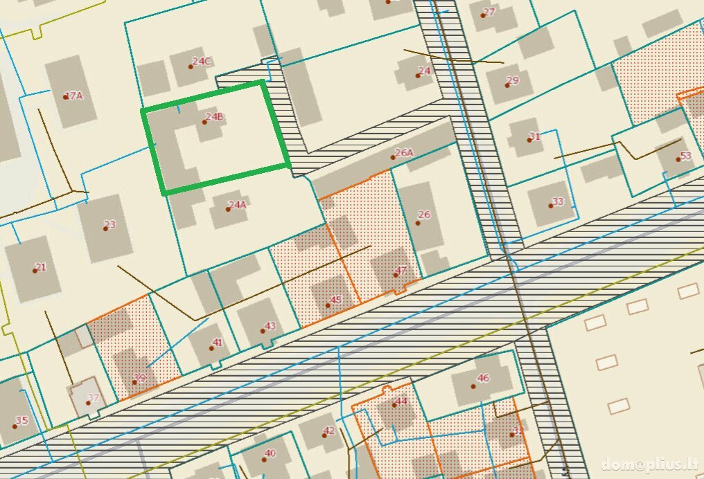 Land for sale Panevėžyje, Centre, Vytauto g.
