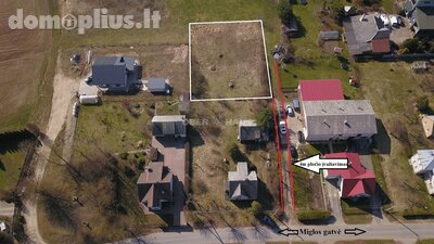 Parduodamas sklypas Šiaulių rajono sav., Ginkūnuose