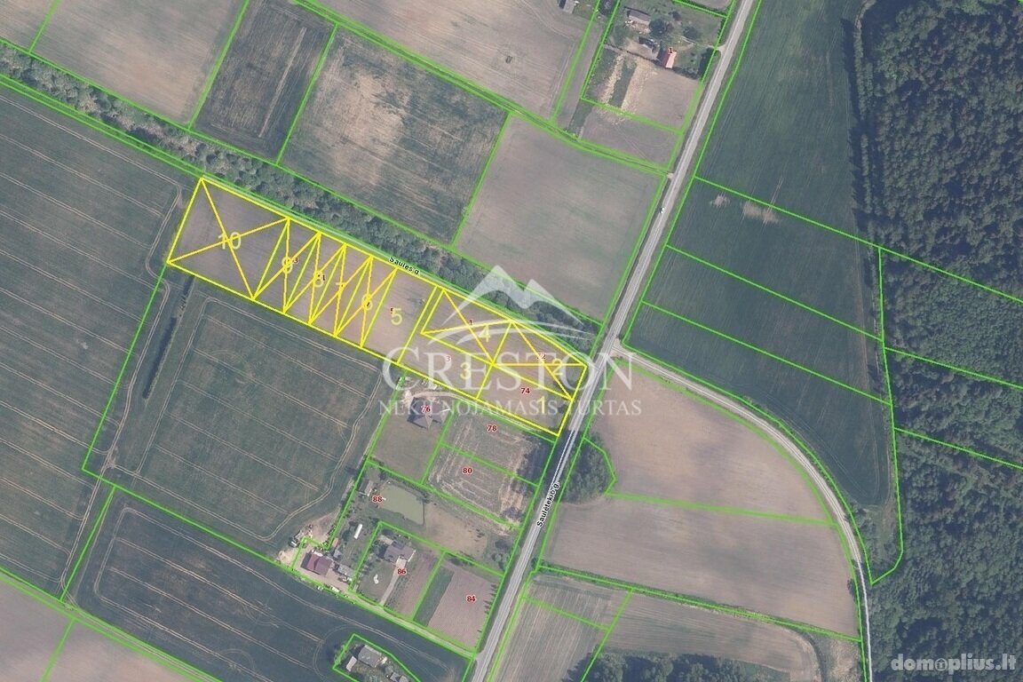 Parduodamas sklypas Šiaulių rajono sav., Meškiškėje