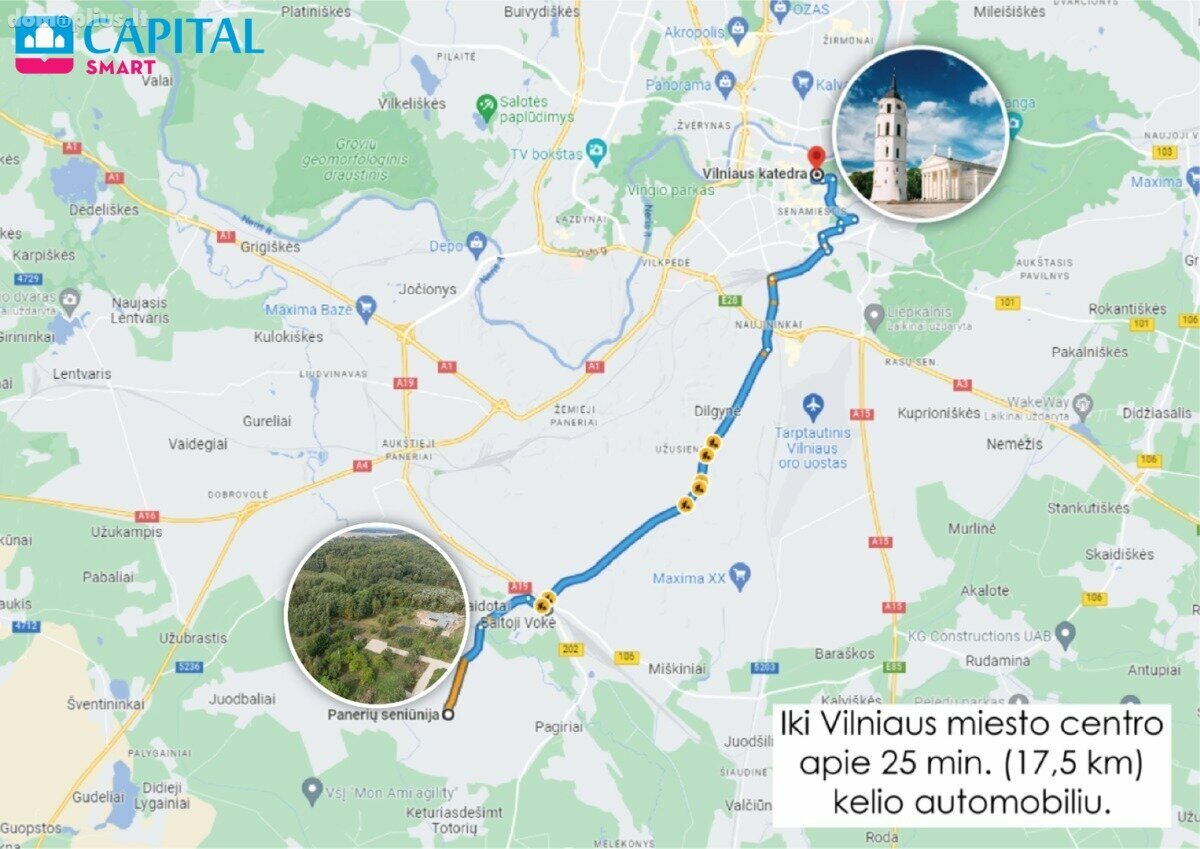 Parduodamas sklypas Vilniuje, Pagiriuose